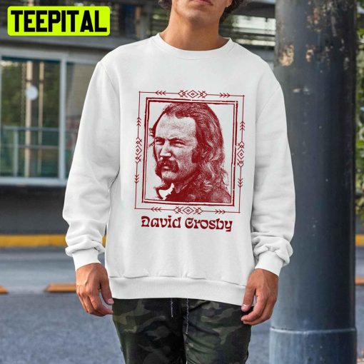 David Crosby Retro Faded Style Fan Design Unisex T-Shirt