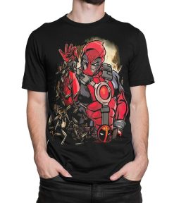 Deadpool Bullets Bae Funny T-Shirt