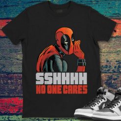 Deadpool Funny Noone Cares Super Heroes T-Shirt