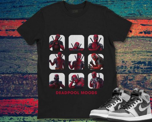Deadpool Moods Box Up Funny Unisex T-Shirt