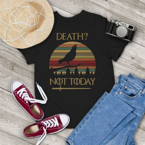 Death Not Today Retro Vintage T-Shirt