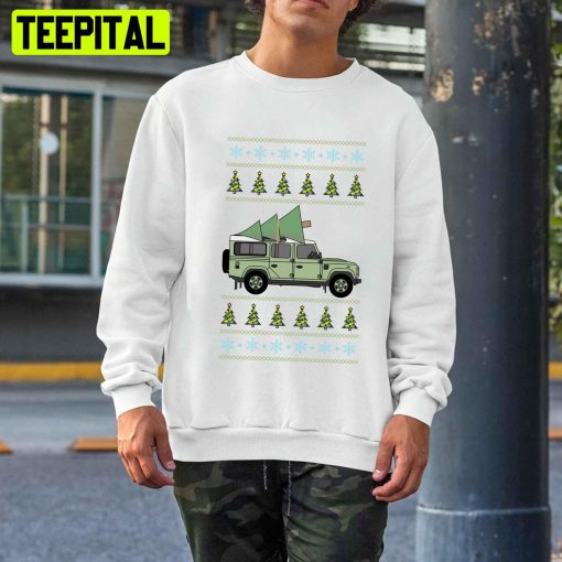 Defender 110 Christmas Jeep Unisex T-Shirt