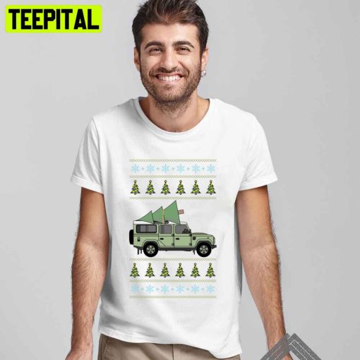 Defender 110 Christmas Jeep Unisex T-Shirt