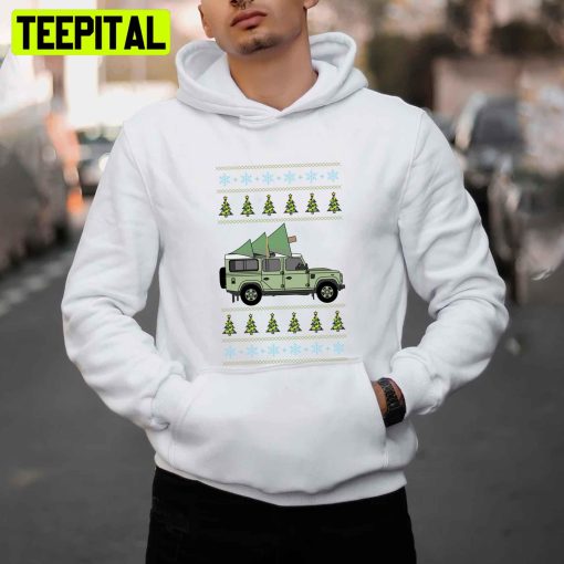 Defender 110 Christmas Jeep Unisex T-Shirt