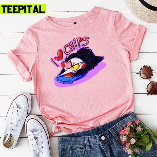 Deltarune Spamton Rascal Loves Chips Unisex T-Shirt