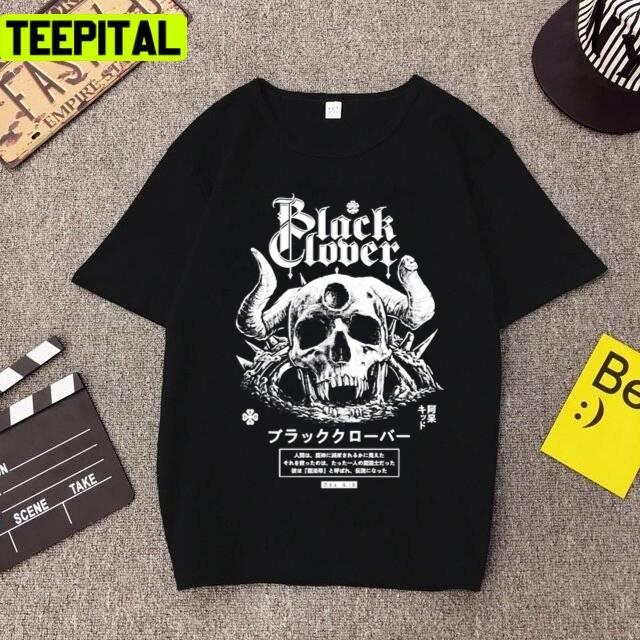 Demon Skull Black Clover Illustration Unisex T-Shirt