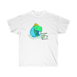 Dinosaur Make Brain Go Brrrrr Unisex Ultra Cotton Tee Shirt