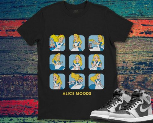 Disney Alice Moods Box Up Funny Alice In Wonderland Unisex T-Shirt