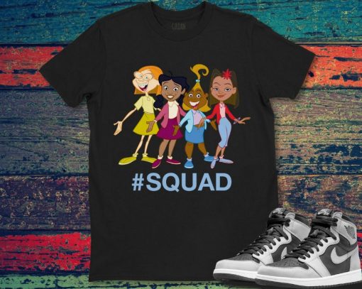 Disney Channel The Proud Family Squad Funny Unisex Gift T-Shirt