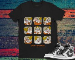 Disney Doc Moods Box Up Doc Dwarf Funny Unisex T-Shirt