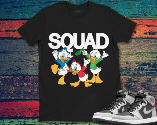 Disney Donald Duck Huey Dewey And Louie DisneySquad Friends Unisex Gift T-Shirt