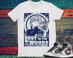 Disney Frozen 2 Kristoff  Sven Lost In The Woods Poster T-Shirt