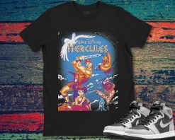 Disney Hercules Main Cast Movie Cover Graphic T-Shirt