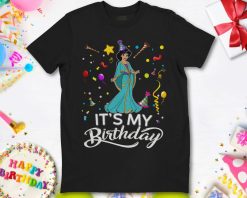 Disney Jasmine Its My Birthday Disney Princess Unisex Gift T-Shirt