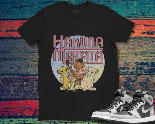 Disney Lion King Retro Hakuna Matata Simba And Friends T-Shirt