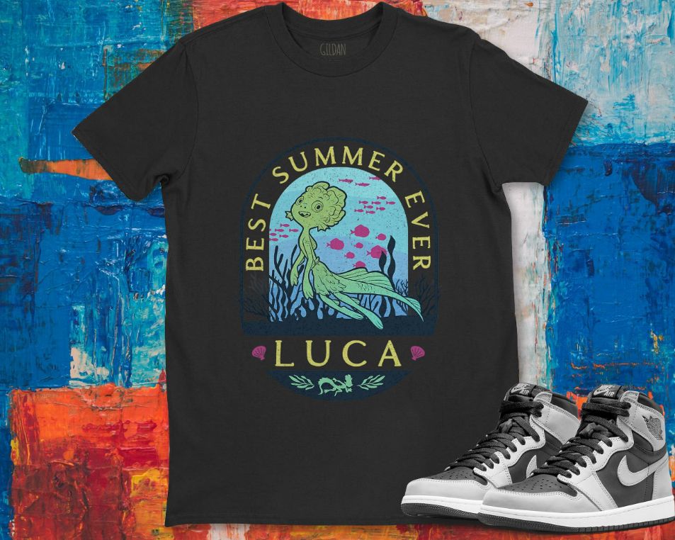 Disney Pixar Luca Best Summer Ever Silhouettes Shirt Gift Ideas For Men Women Disney Movie Fan Lover LCD22JN140