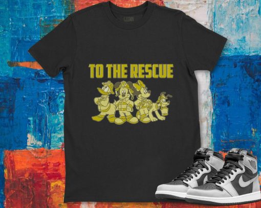 Disney Mickey And Friends Firefighters To The Rescue Unisex Gift T-Shirt