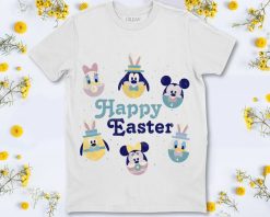 Disney Mickey And Friends Happy Easter Eggs T-Shirt