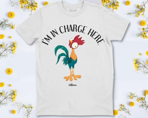 Disney Moana HeiHei Im In Charge Here Portrait T-Shirt