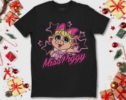 Disney Muppet Babies Miss Piggy Christmas Unisex T-Shirt
