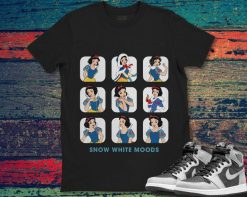 Disney Snow White Moods Cute Face Box Up Disney Princess Unisex T-Shirt