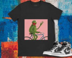 Disney The Muppets Kermit The Frog Bike Ride Unisex Gift T-Shirt