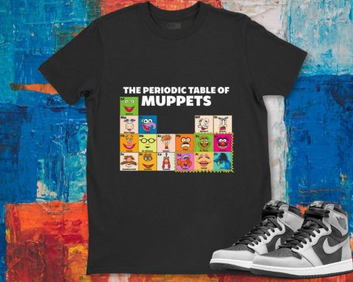 Disney The Muppets Periodic Table Of The Muppets Unisex Gift T-Shirt