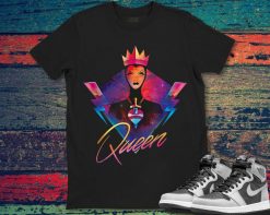 Disney Villains Evil Queen Neon 90s Rock Band Unisex Gift T-Shirt