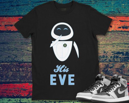 Disney Wall-E His Eve Couples T-Shirt