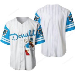 Donal Duck Personalized 3d Baseball Jersey