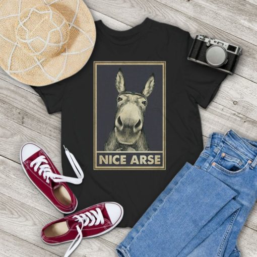 Donkey Nice Arse Funny Donkey Vintage T-Shirt