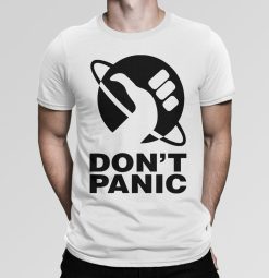 Dont Panic The Hitchhikers Guide to the Galaxy T-Shirt