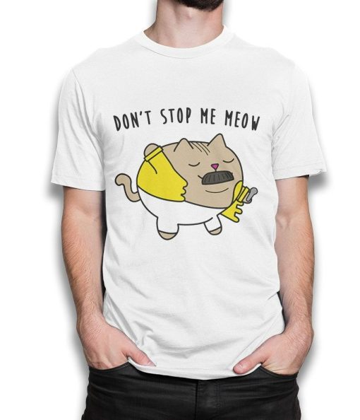 Dont Stop Me Meow Funny T-Shirt
