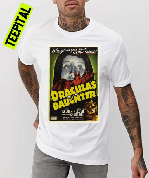 Dracula’s Daughter Vintage Print Unisex T-Shirt