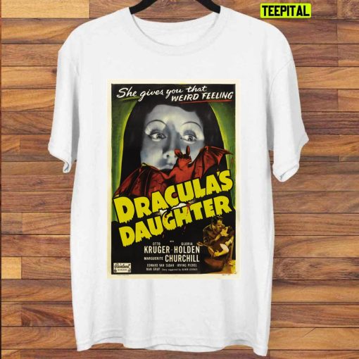 Dracula’s Daughter Vintage Print Unisex T-Shirt