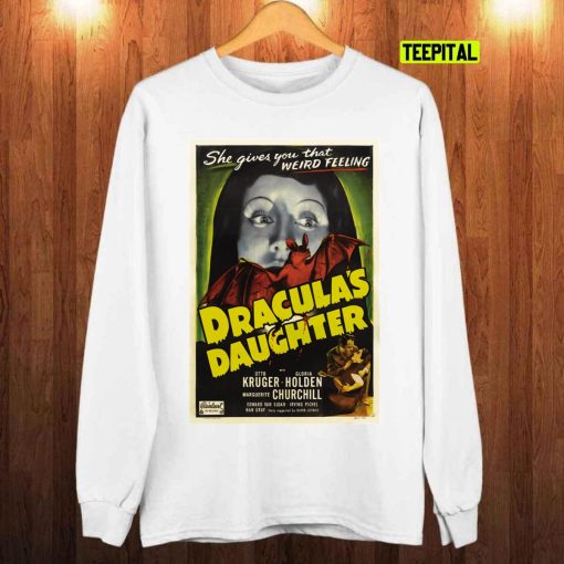 Dracula’s Daughter Vintage Print Unisex T-Shirt