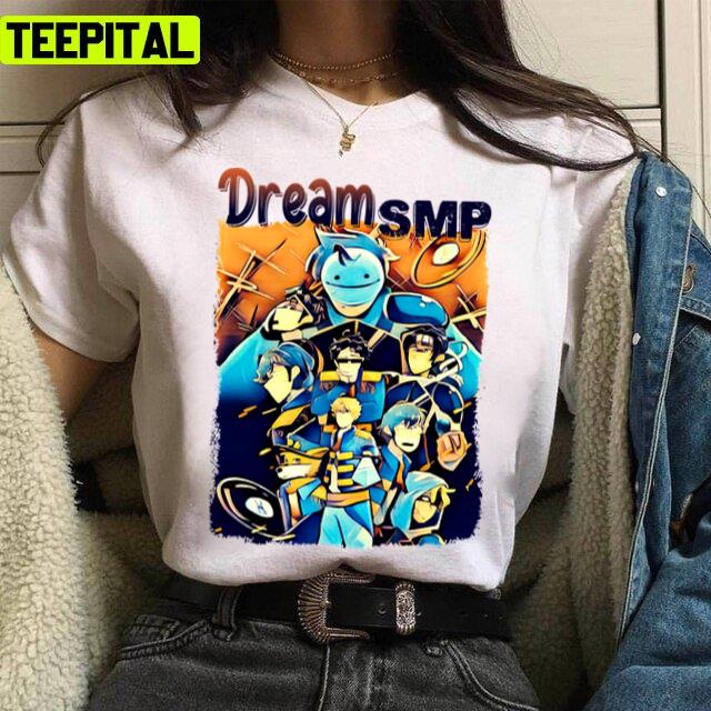 Dream Smp Team Animated Retro Comic Unisex T-Shirt