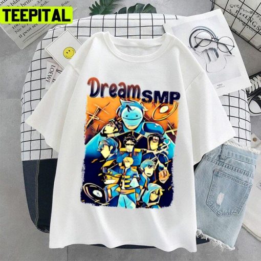 Dream Smp Team Animated Retro Comic Unisex T-Shirt