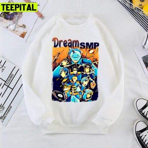 Dream Smp Team Animated Retro Comic Unisex T-Shirt