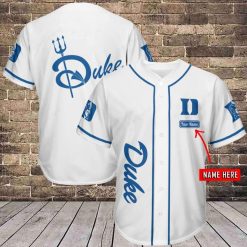 Duke Blue Devils Personalized Baseball Jersey 335