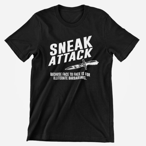 Dungeons And Dragons Rogue Sneak Attack T-Shirt