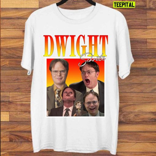 Dwight Schrute Vintage 90s Style Bootleg Actor Unisex T-Shirt