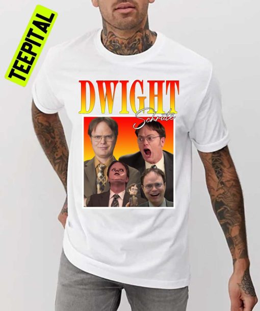 Dwight Schrute Vintage 90s Style Bootleg Actor Unisex T-Shirt