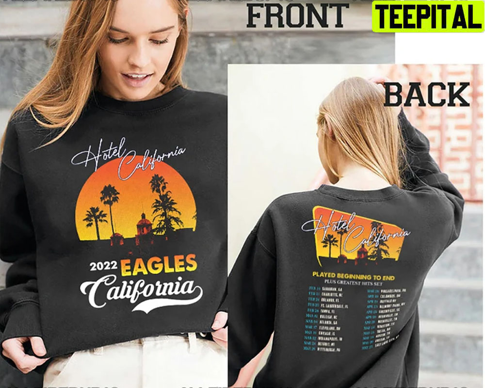 Eagle Band Hotel California Tour 2022 Unisex T-Shirt