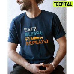 Eat Sleep F1 Repeat Unisex T-Shirt