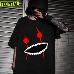 Eddie Horror Animated Face Design Unisex T-Shirt