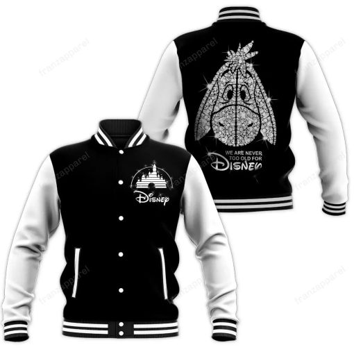 Eeyore Baseball Jacket 10 Personalized 3d Baseball Jersey