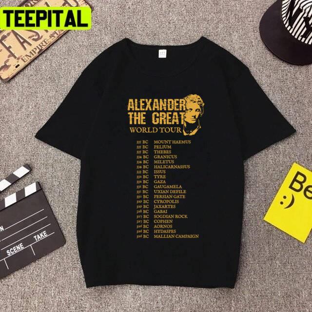 Egypt Alexander The Great World Tour Art Unisex T-Shirt