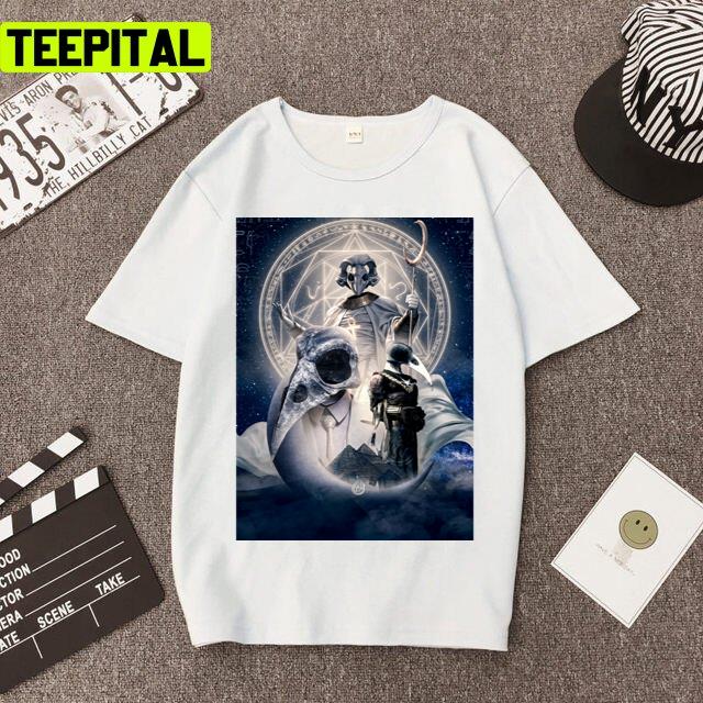 Egypt God In Moon Knight Khonshu Art Unisex T-Shirt