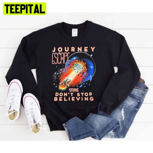 Escape Journey Legendaris Don’t Stop Believing Unisex T-Shirt